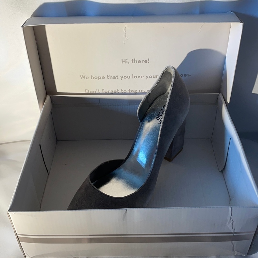 Suade Bleecker & Bond Heels
